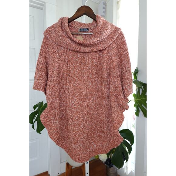 Anna Morgan Women's Retro Classic Style Poncho Sweater Tunic SZ O/S + (One Size) - Picture 7 of 9